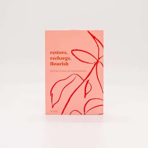 Restore, Recharge, Flourish - 52 Cards (Self-Care Prompts and Uplifting Quotes) by Joanna Gray, Amber Griffin, 9781787137301