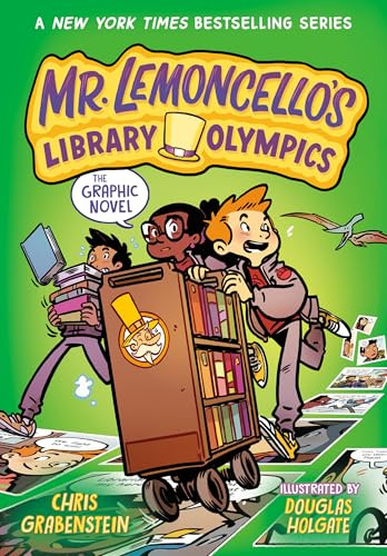 Mr. Lemoncello's Library Olympics: The Graphic Novel by Chris Grabenstein, Douglas Holgate, 9780593709832