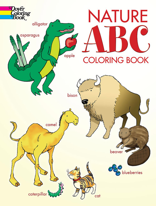 Nature ABC Coloring Book by Cathy Beylon, 9780486444482