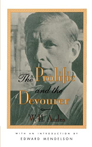 The Prolific And The Devourer by W.H. Auden, 9780880014656