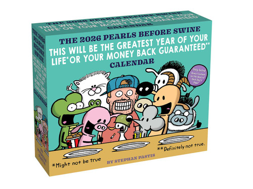 Pearls Before Swine 2026 Day-to-Day Calendar by Stephan Pastis, 9781524896584