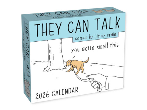 They Can Talk Comics 2026 Day-to-Day Calendar (You Gotta Smell This) by Jimmy Craig, 9781524896591