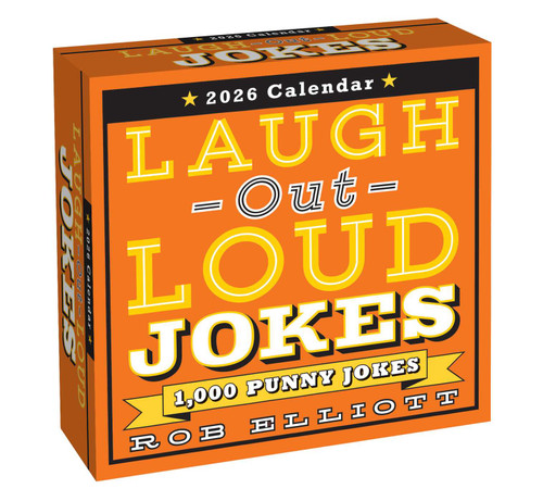 Laugh-Out-Loud Jokes 2026 Day-to-Day Calendar (1,000 Punny Jokes) by Rob Elliott, 9781524897840