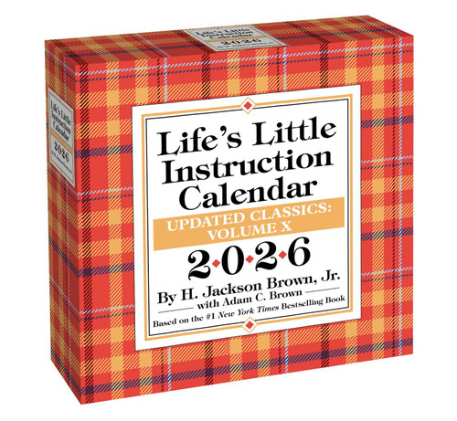 Life's Little Instruction 2026 Day-to-Day Calendar by H. Jackson Brown, Adam Brown, 9781524897949