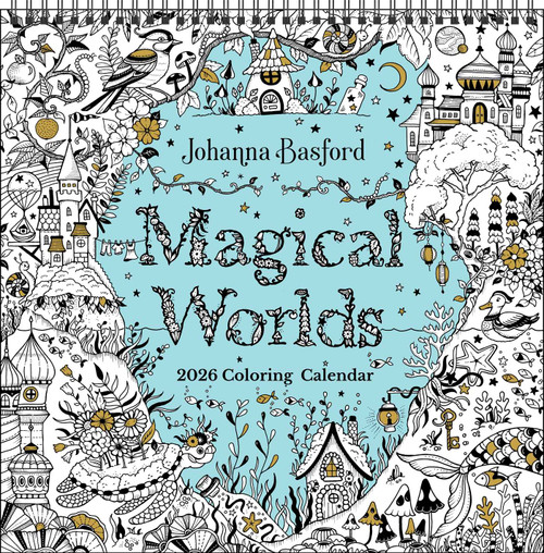 Johanna Basford's 2026 Coloring Wall Calendar by Johanna Basford, 9781524898038
