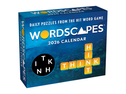Wordscapes® Puzzle Fun 2026 Day-to-Day Calendar by PeopleFun, 9781524898724