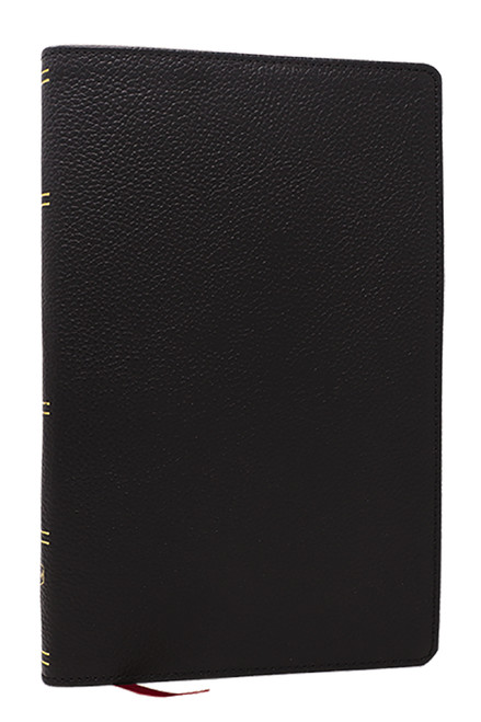 NKJV, Personal Size New Testament, Black Genuine Leather, Red Letter, Comfort Print by Thomas Nelson, 9781400350100
