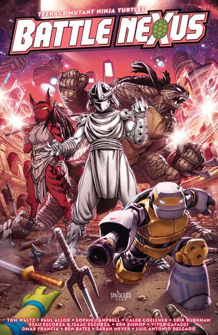 Teenage Mutant Ninja Turtles: Battle Nexus by Tom Waltz, Sophie Campbell, Erik Burnham, Paul Allor, Escorza Brothers, 9798887244594