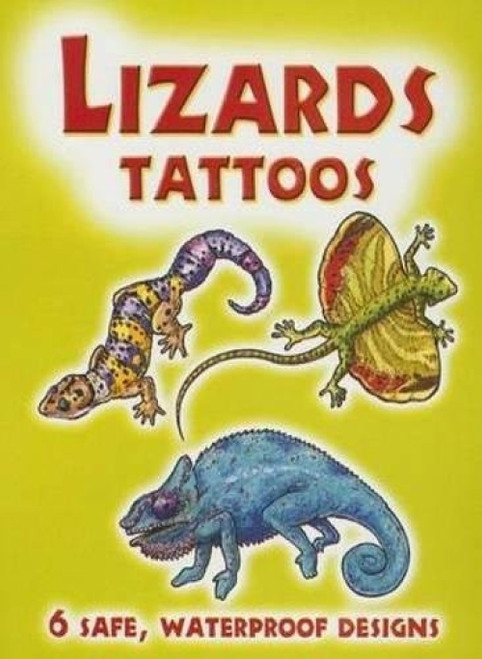 Lizards Tattoos (Miniature Edition) by Christy Shaffer, 9780486448312