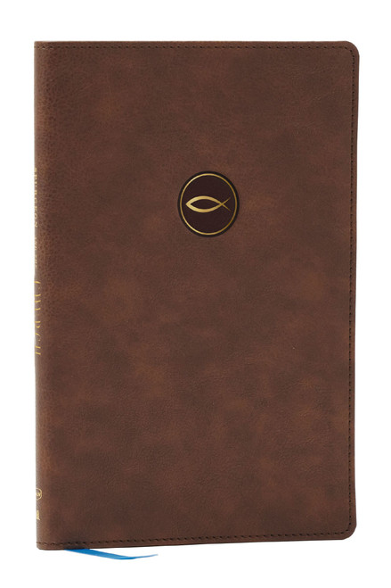 Spurgeon and the Church: Acts through Revelation with Devotions from Charles Spurgeon (NKJV, Brown Leathersoft, Comfort Print) by Charles H. Spurgeon, 9781400350438