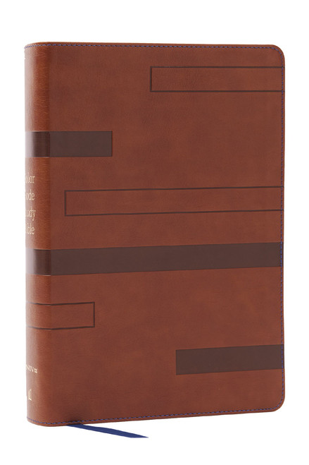 Color Code Study Bible, Revealing God's Truth Color by Color (NIV, Brown Leathersoft, Red Letter, Comfort Print), 9781400353866