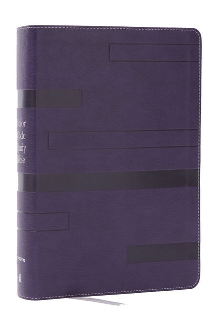 Color Code Study Bible, Revealing God's Truth Color by Color (NIV, Purple Leathersoft, Red Letter, Comfort Print) by Thomas Nelson, 9781400353880