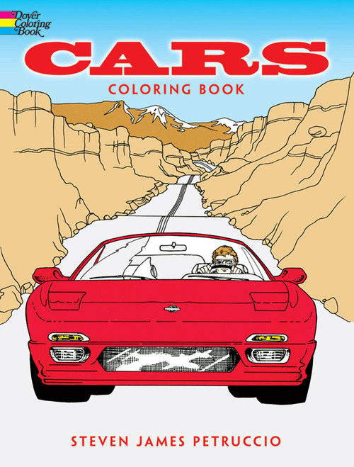 Cars Coloring Book by Steven James Petruccio, 9780486291277