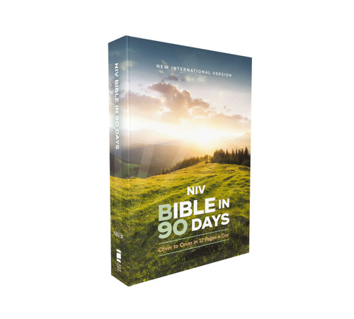 NIV, Bible in 90 Days, Paperback (Cover to Cover in 12 Pages a Day) by Ted Cooper, Jr., Bill Campbell, 9780310469186