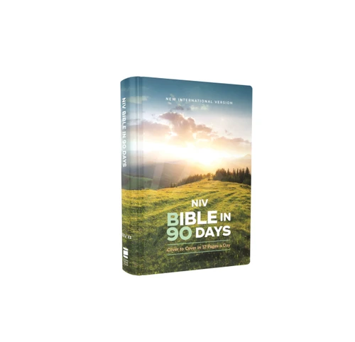 NIV, Bible in 90 Days, Hardcover (Cover to Cover in 12 Pages a Day) by Ted Cooper, Jr., Bill Campbell, 9780310469193