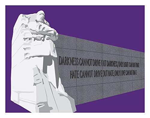 Martin Luther King, Jr. Memorial Washington, DC Art Print 11X14 by Michael Schafbuch, 9781942402725
