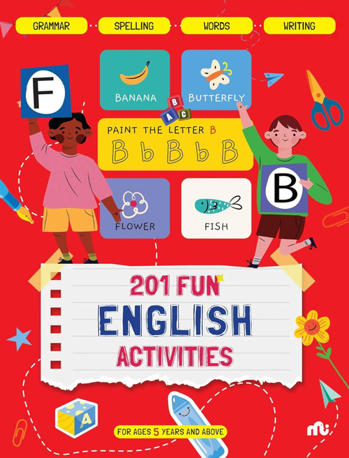 201 Fun English Activities by Rupa Publications, Moonstone, 9789361565205