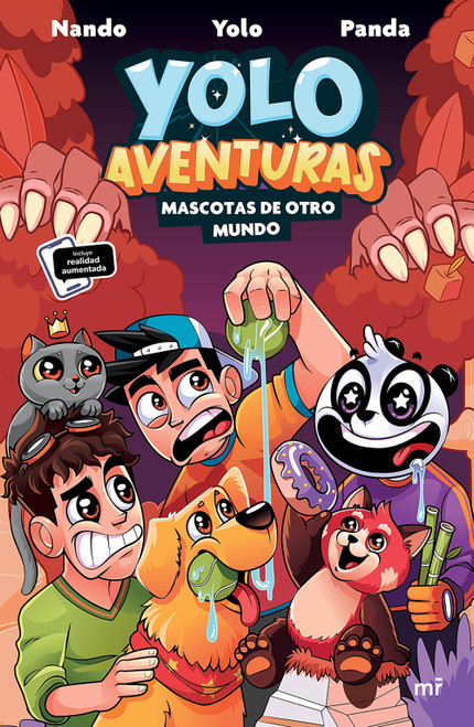 Yolo Aventuras 5. Mascotas de otro mundo: Incluye realidad aumentada / Yolo Aventuras 5. Pets from Another World: Includes Augmented.. (Spanish Edition) by Yolo, Nando y Panda, 9786073936613