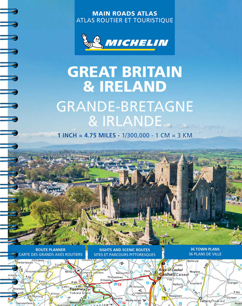 Michelin Great Britain & Ireland Road Atlas/Grande-Bretagne Atlas  Eng/Fr by Michelin, 9782067235861