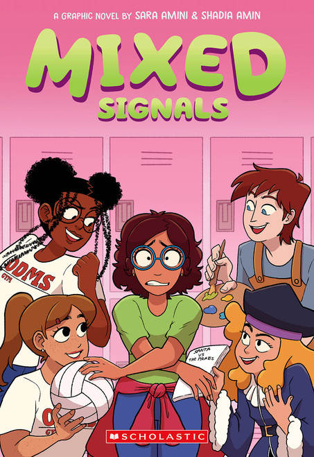Mixed Signals: A Graphic Novel (Mixed Feelings #2) by Sara Amini, Shadia Amin, 9781338797459