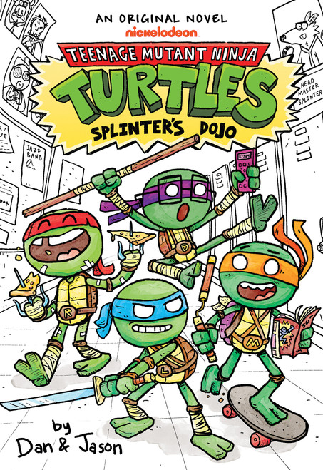Splinter's Dojo (Teenage Mutant Ninja Turtles Illustrated Novel #1) by Dan & Jason, 9781546195610