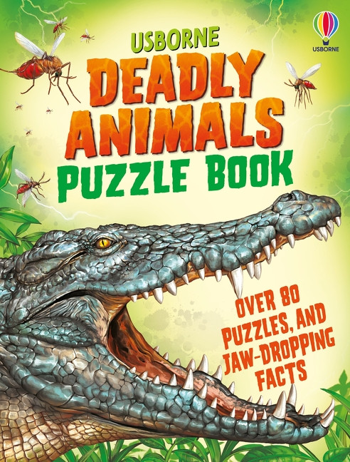 Deadly Animals Puzzle Book by Kirsteen Robson, Gong Studios, 9781836050650