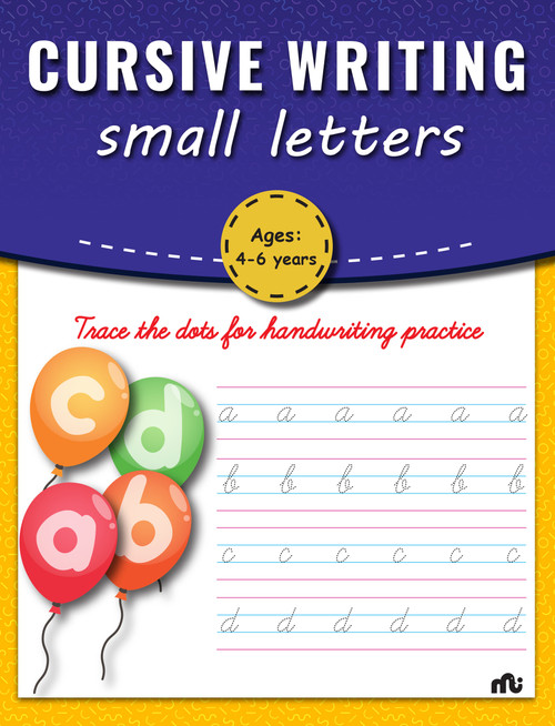 Cursive Writing Small Letters by Rupa Publications, 9789355206541