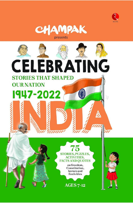 75 Stories on Indian History for Children - Book with Puzzle, Activities and Facts for Children Growth by Champak, 9789355208422