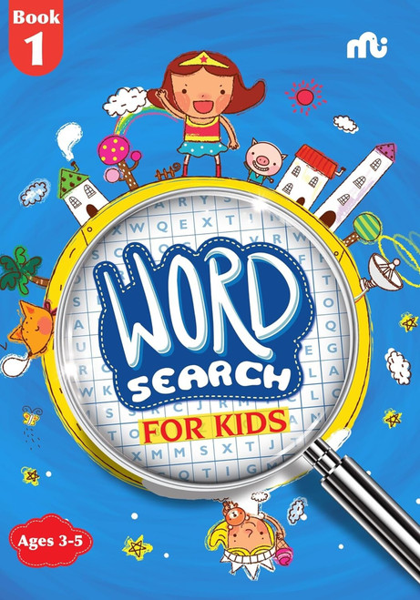Word Search for Kids Book 1 by Rupa Publications, 9789357023849