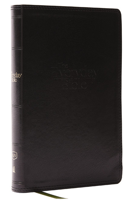 KJV, The Everyday Bible, Black Leathersoft, Red Letter, Comfort Print (365 Daily Readings Through the Whole Bible) by Thomas Nelson, 9780785261933