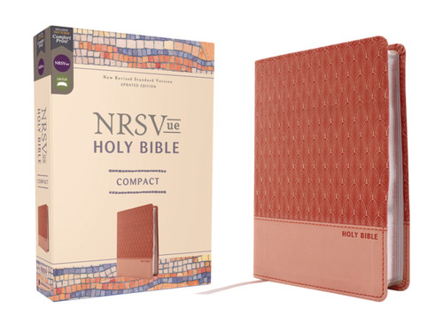 NRSVue, Holy Bible, Compact, Leathersoft, Peach, Comfort Print by Zondervan, 9780310466031