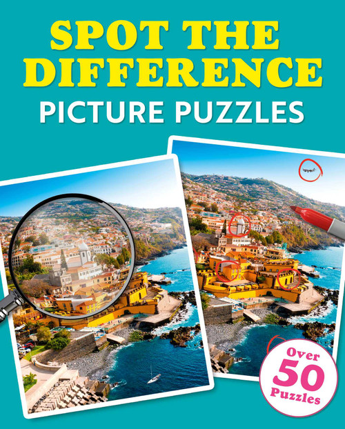 Spot the Difference Picture Puzzles (Over 50 Puzzles) by Eric Saunders, 9781398866799