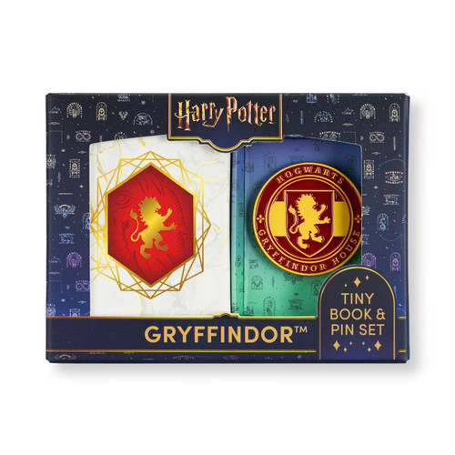Harry Potter: Gryffindor Tiny Book and Pin Set by Insight Editions, 9798337403304