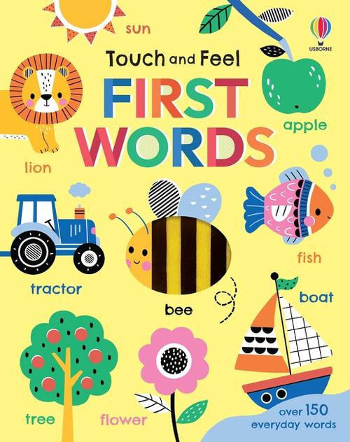 Touch-and-Feel First Words by Felicity Brooks, Wendy Kendall, 9781836055112