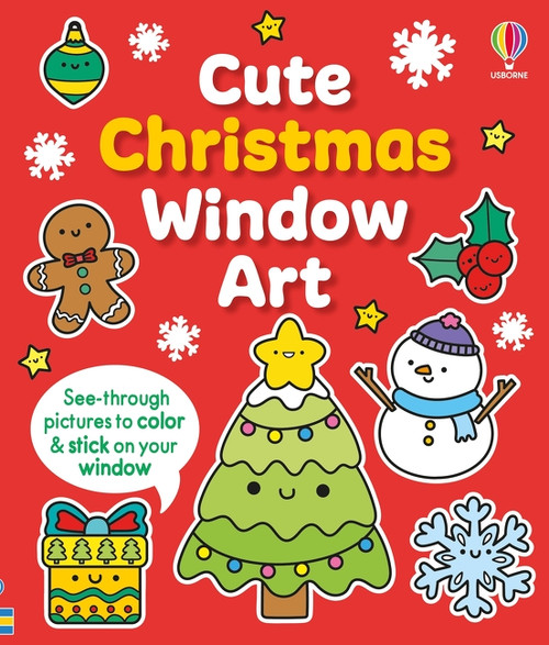 Cute Christmas Window Art by Kate Nolan, Liv Wan, 9781836054603