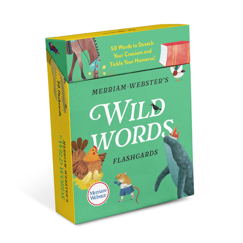 Merriam-Webster's Wild Words Flashcards (50 Words to Stretch Your Cranium and Tickle Your Humerus!) by Merriam-Webster, 9781454960041