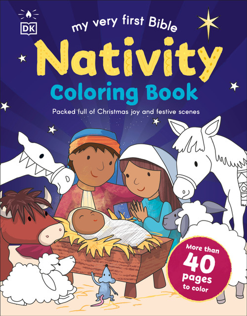 Color My Bible Stories: Nativity by DK, 9798217304622