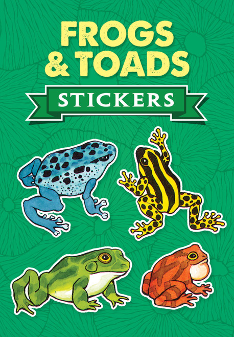 Frogs and Toads Stickers (Miniature Edition) by Nina Barbaresi, 9780486295879