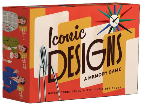 Iconic Designs (A memory game) by Toby Fehily, 50s Vintage Dame, 9781923239432