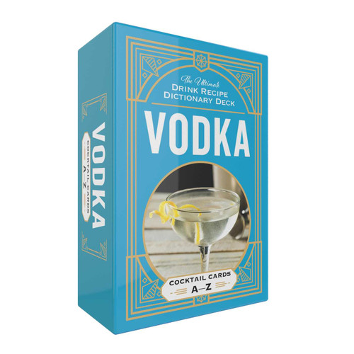 Vodka Cocktail Cards A-Z (The Ultimate Drink Recipe Dictionary Deck) by Adams Media, 9781507221402