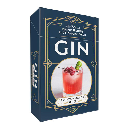 Gin Cocktail Cards A-Z (The Ultimate Drink Recipe Dictionary Deck) by Adams Media, 9781507222935