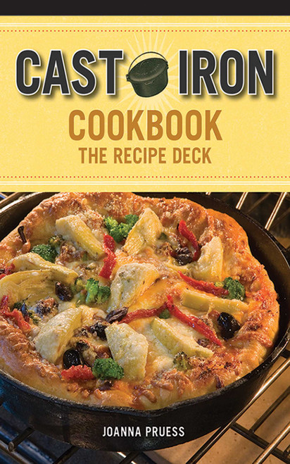 Cast Iron Cookbook: The Recipe Deck by Joanna Pruess, Battman, 9781626361546