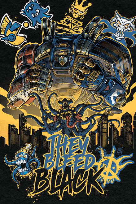 They Bleed Black by J. Holtsham, Daz Tibbles, 9781962594738