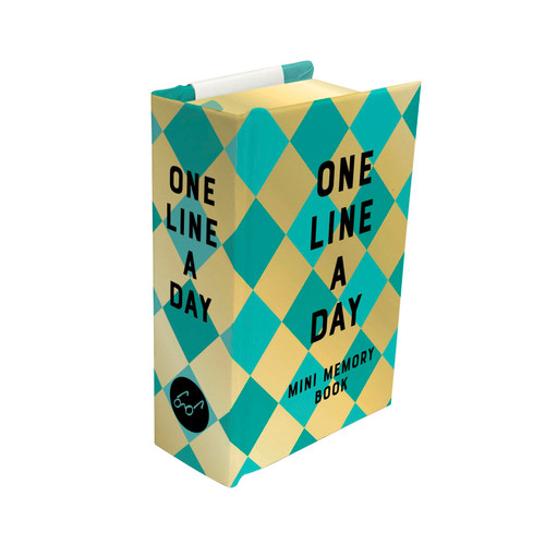 Mint Diamond Mini One Line a Day (A One-Year Memory Book) (Miniature Edition) by Chronicle Books, 9781797243030