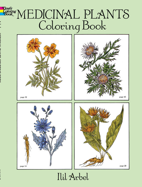 Medicinal Plants Coloring Book by Ilil Arbel, 9780486274621