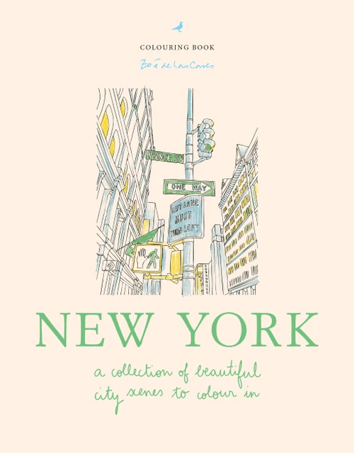 Zoé de Las Cases New York (A collection of beautiful city scenes to colour in) by Zoé de Las Cases, 9781846016660
