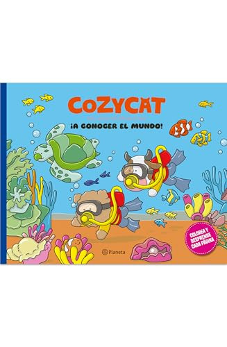 Cozy Cat 4. ¡A conocer el mundo! Libro de actividades / Cozy Cat 4. Let's Explore the World! Activity Book (Spanish Edition) by Estudio PE S.A.C., Leonardo Rosario, Gian Saldarriaga, Estanislao Guillén, 9786287827684