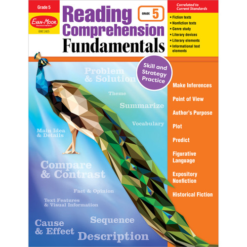 Reading Comprehension Fundamentals, Grade 5 by Evan-Moor Educational Publishers, 9781629384641