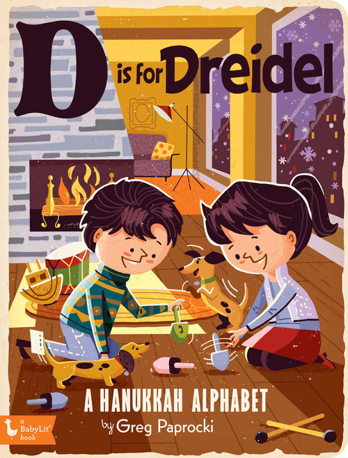 D Is for Dreidel (A Hanukkah Alphabet) by Greg  Paprocki, 9781423650386
