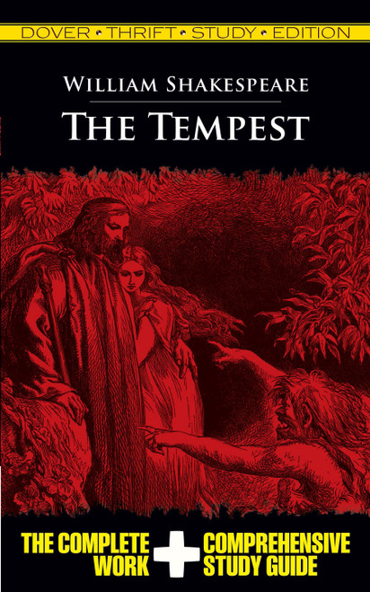 The Tempest Thrift Study Edition by William Shakespeare, 9780486478074